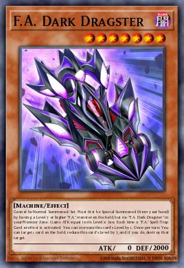 F.A. Dark Dragster Yu-Gi-Oh card
