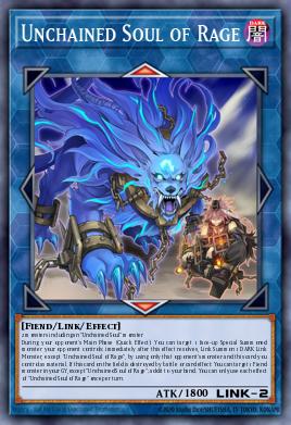Unchained Soul of Rage Yu-Gi-Oh card