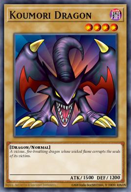 Koumori Dragon Yu-Gi-Oh card