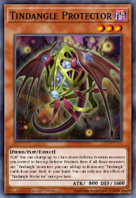 Tindangle Protector Yu-Gi-Oh card