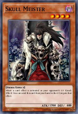 Skull Meister Yu-Gi-Oh card