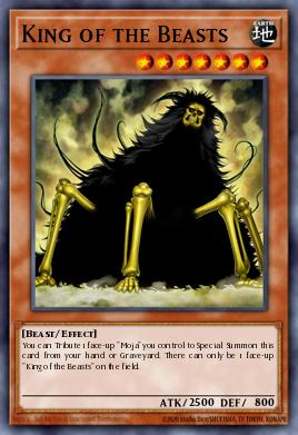 King of the Beasts Yu-Gi-Oh card