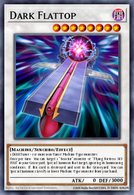 Dark Flattop Yu-Gi-Oh card