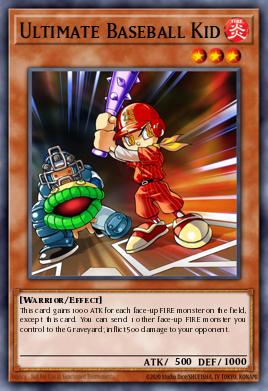 Ultimate Baseball Kid Yu-Gi-Oh card