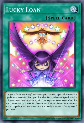 Lucky Loan Yu-Gi-Oh card