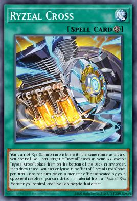 Ryzeal Cross Yu-Gi-Oh card