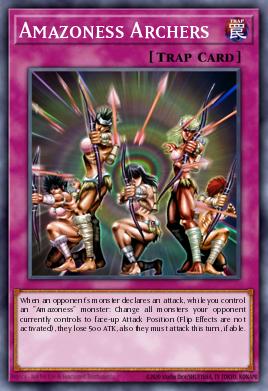 Amazoness Archers Yu-Gi-Oh card