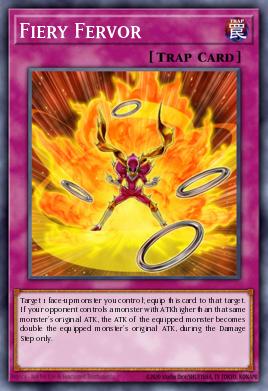 Fiery Fervor Yu-Gi-Oh card