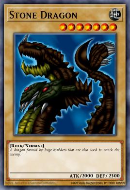 Stone Dragon Yu-Gi-Oh card
