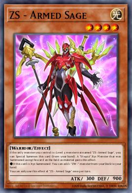 ZS - Armed Sage Yu-Gi-Oh card