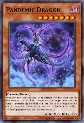 Pandemic Dragon Yu-Gi-Oh card