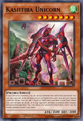 Kashtira Unicorn Yu-Gi-Oh card