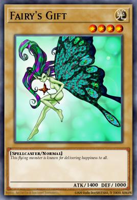 Fairy's Gift Yu-Gi-Oh card