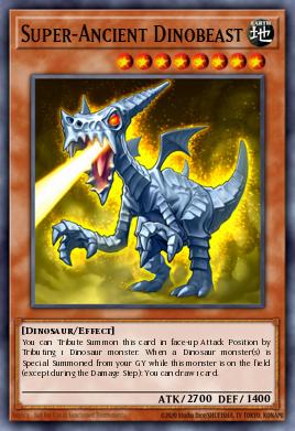 Super-Ancient Dinobeast Yu-Gi-Oh card