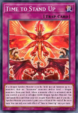 Time to Stand Up Yu-Gi-Oh card
