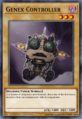 Genex Controller Yu-Gi-Oh card