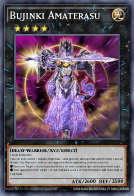 Bujinki Amaterasu Yu-Gi-Oh card