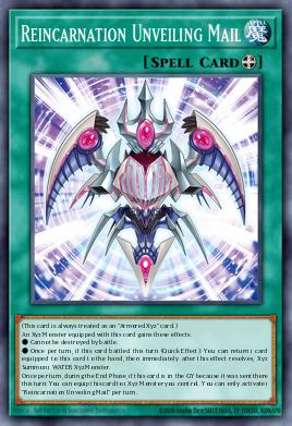 Reincarnation Unveiling Mail Yu-Gi-Oh card