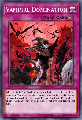 Vampire Domination Yu-Gi-Oh card