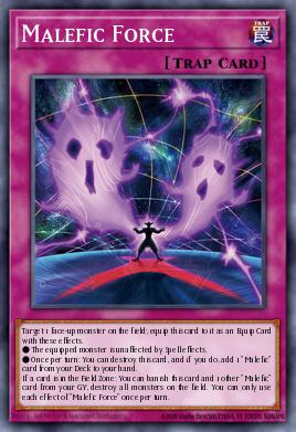 Malefic Force Yu-Gi-Oh card