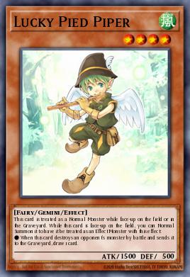 Lucky Pied Piper Yu-Gi-Oh card
