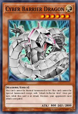 Cyber Barrier Dragon Yu-Gi-Oh card