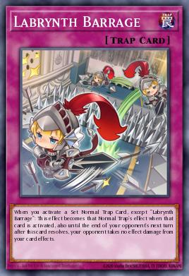 Labrynth Barrage Yu-Gi-Oh card