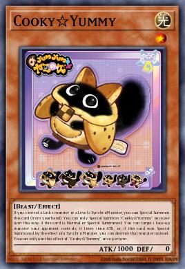 Cooky☆Yummy Yu-Gi-Oh card