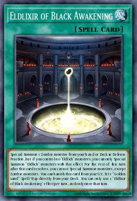 Eldlixir of Black Awakening Yu-Gi-Oh card