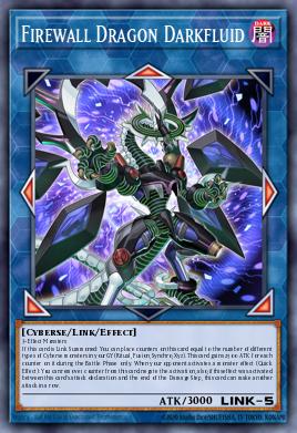 Firewall Dragon Darkfluid Yu-Gi-Oh card