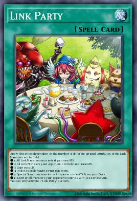 Link Party Yu-Gi-Oh card
