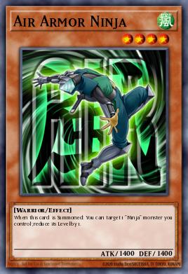 Air Armor Ninja Yu-Gi-Oh card