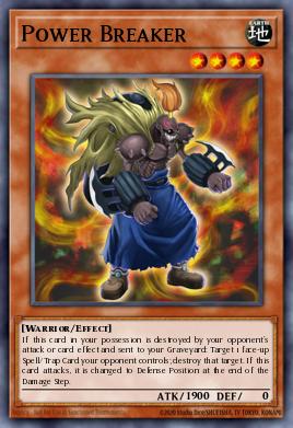 Power Breaker Yu-Gi-Oh card