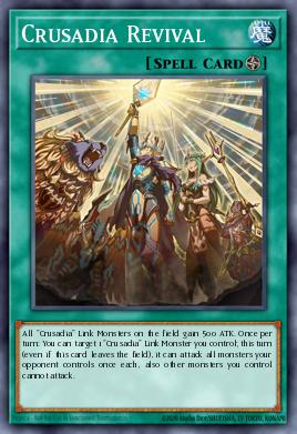 Crusadia Revival Yu-Gi-Oh card