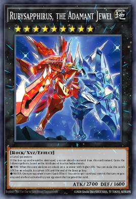 Rubysapphirus, the Adamant Jewel Yu-Gi-Oh card