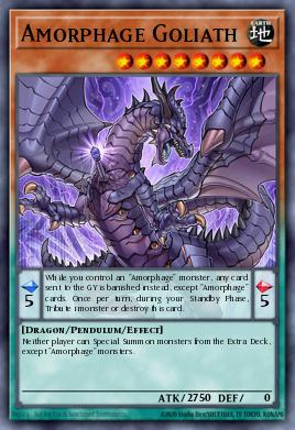 Amorphage Goliath Yu-Gi-Oh card