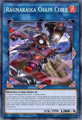 Ragnaraika Chain Coils Yu-Gi-Oh card