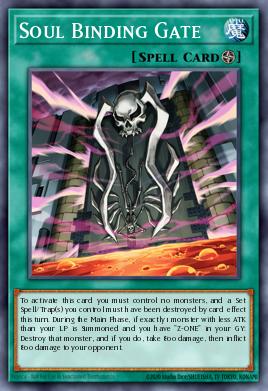 Soul Binding Gate Yu-Gi-Oh card