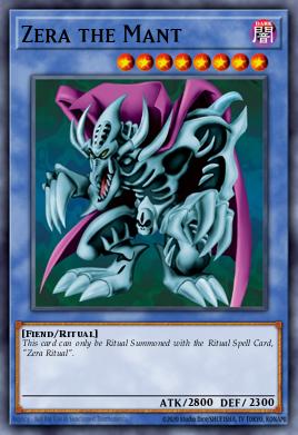 Zera the Mant Yu-Gi-Oh card