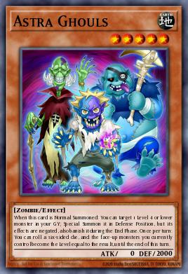 Astra Ghouls Yu-Gi-Oh card