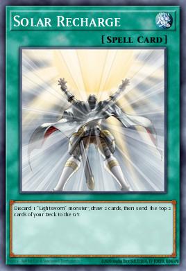 Solar Recharge Yu-Gi-Oh card