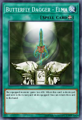 Butterfly Dagger - Elma Yu-Gi-Oh card