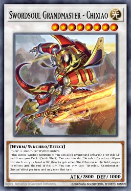 Swordsoul Grandmaster - Chixiao Yu-Gi-Oh card