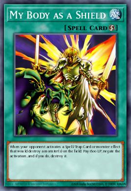 My Body as a Shield Yu-Gi-Oh card