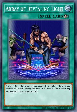 Array of Revealing Light Yu-Gi-Oh card