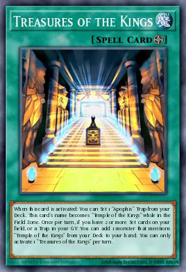 Treasures of the Kings Yu-Gi-Oh card