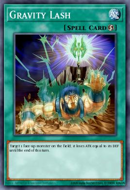 Gravity Lash Yu-Gi-Oh card