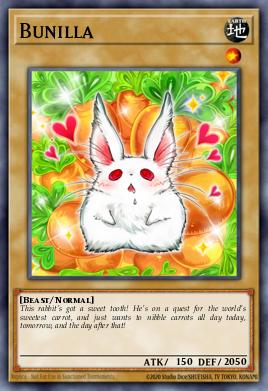 Bunilla Yu-Gi-Oh card