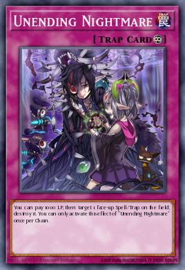 Unending Nightmare Yu-Gi-Oh card