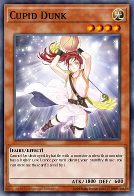 Cupid Dunk Yu-Gi-Oh card